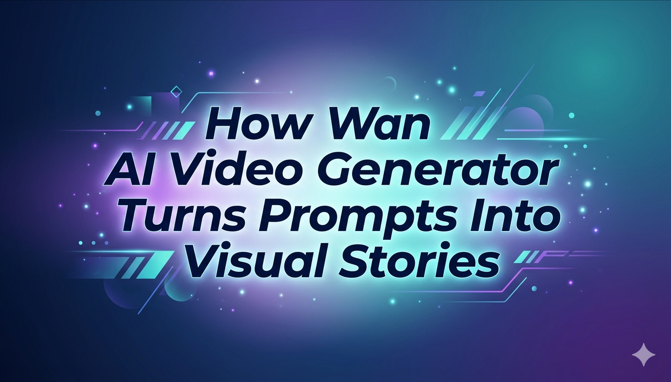How Wan AI Video Generator Turns Prompts Into Visual Stories