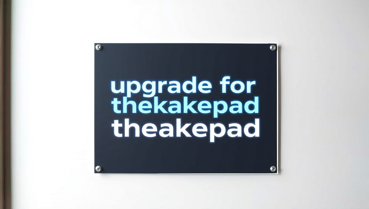 upgrades for thehakepad