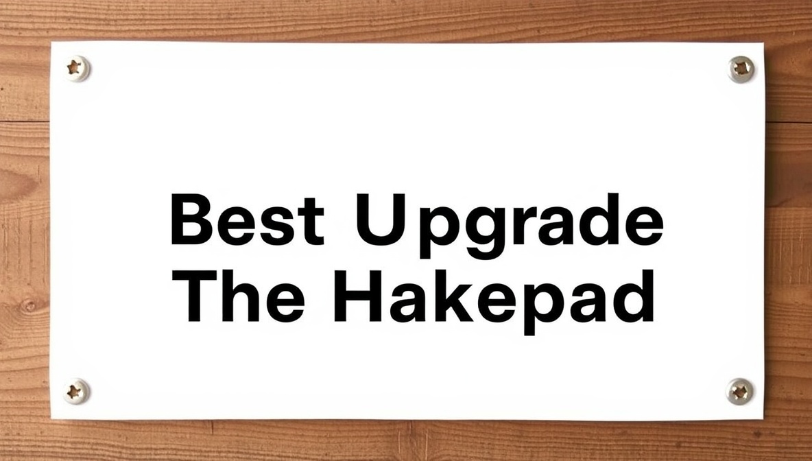 best upgrades thehakepad