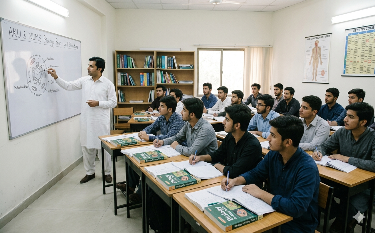 AKU And NUMS Biology Prep Classes
